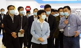 泰州市萬市長一行領導蒞臨云涌調研科技創新活動 泰州市萬市長一行領導蒞臨云涌調研科技創新活動
